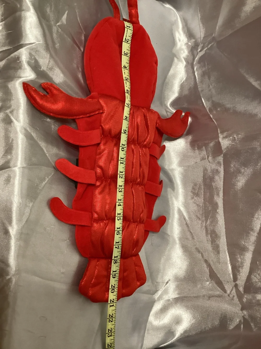 Red Lobster Pet Costume for Dogs~ Size M